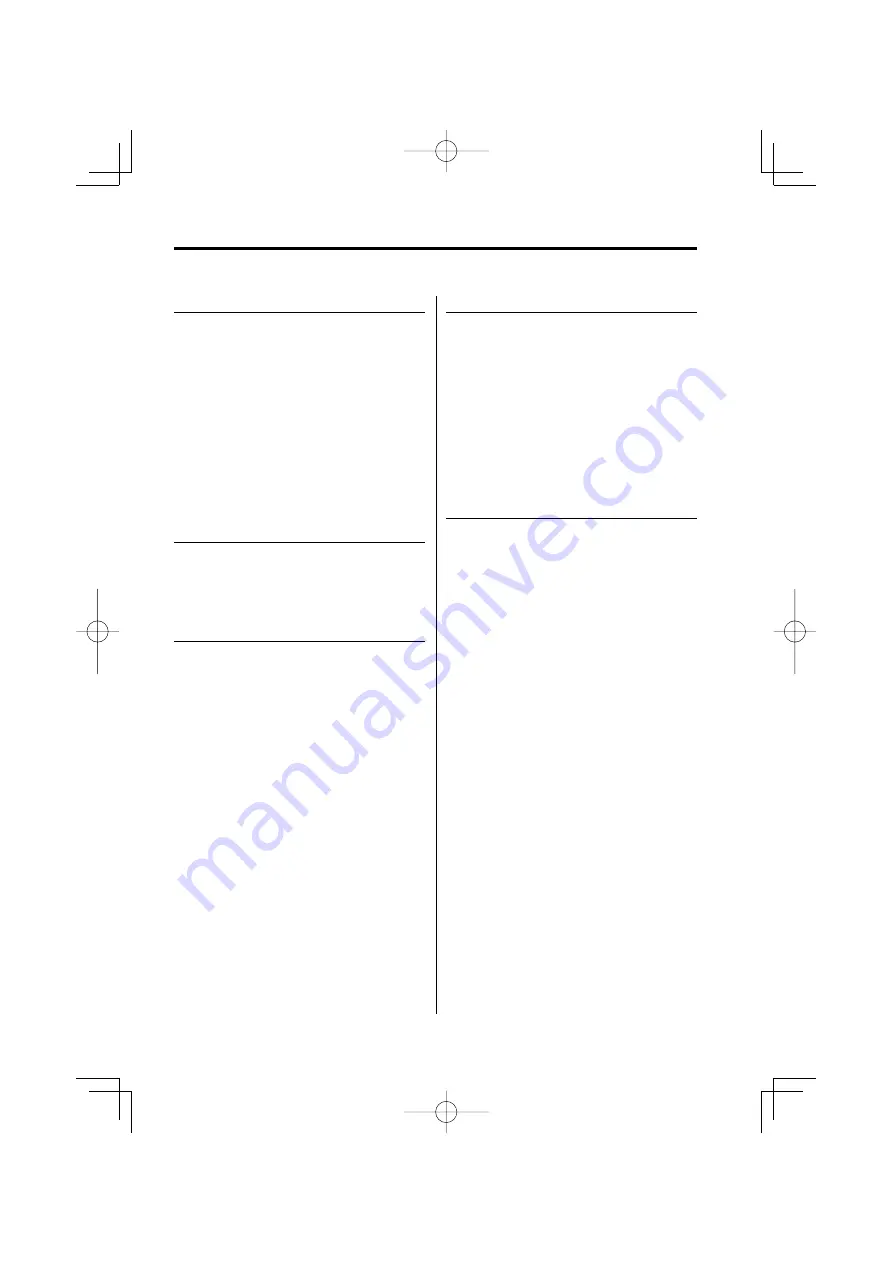 Kenwood KDC-129 Instruction Manual Download Page 21