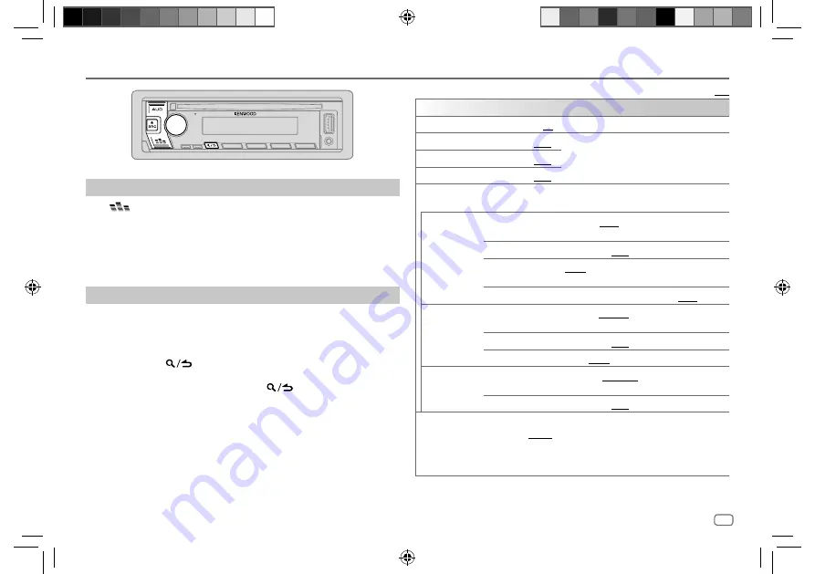 Kenwood KDC-130UB Instruction Manual Download Page 13