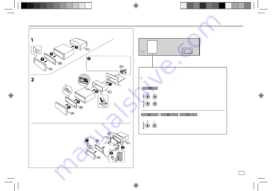 Kenwood KDC-130UB Instruction Manual Download Page 67