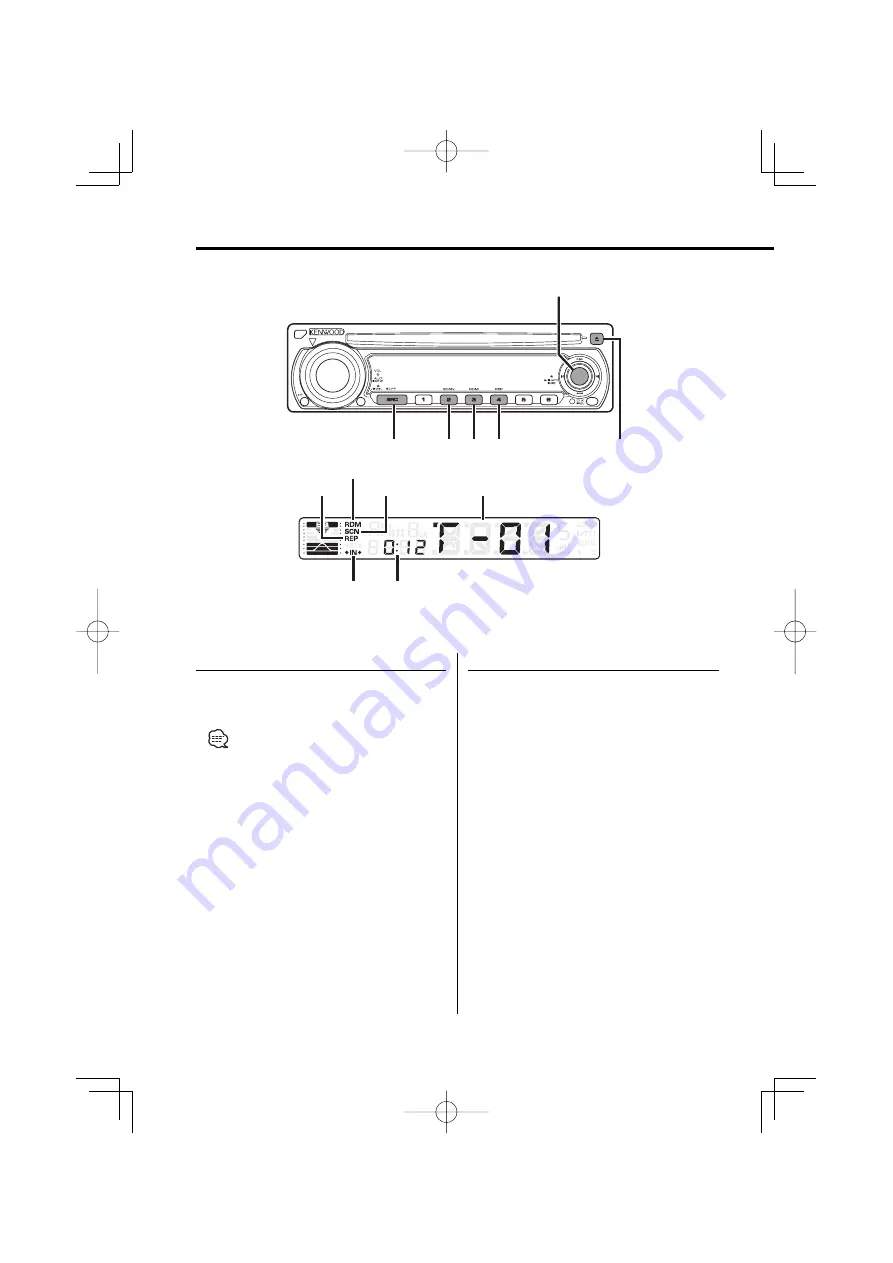 Kenwood KDC-133 Скачать руководство пользователя страница 10