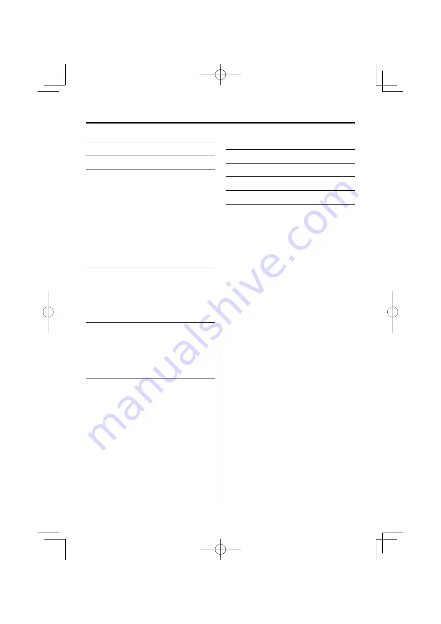 Kenwood KDC-136 Instruction Manual Download Page 2