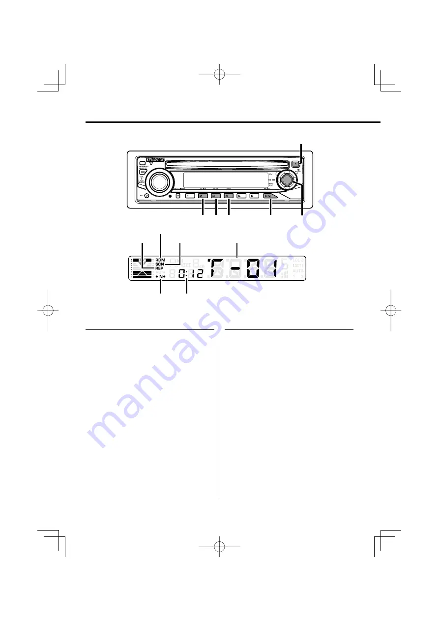 Kenwood KDC-136 Скачать руководство пользователя страница 10