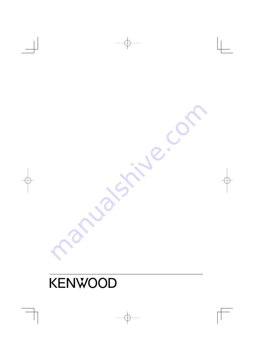 Kenwood KDC-136 Instruction Manual Download Page 20