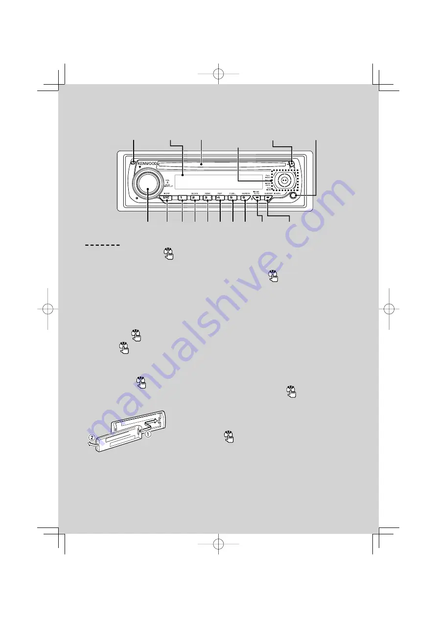 Kenwood KDC-138 Скачать руководство пользователя страница 4