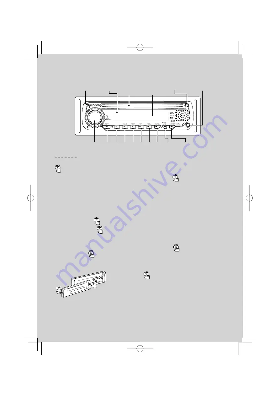 Kenwood KDC-138 Скачать руководство пользователя страница 22