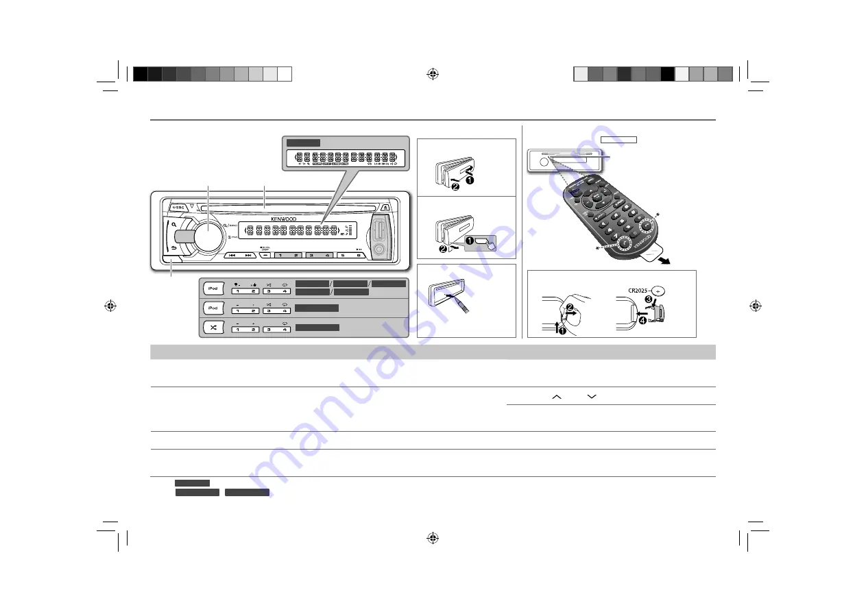 Kenwood KDC-155U Instruction Manual Download Page 31