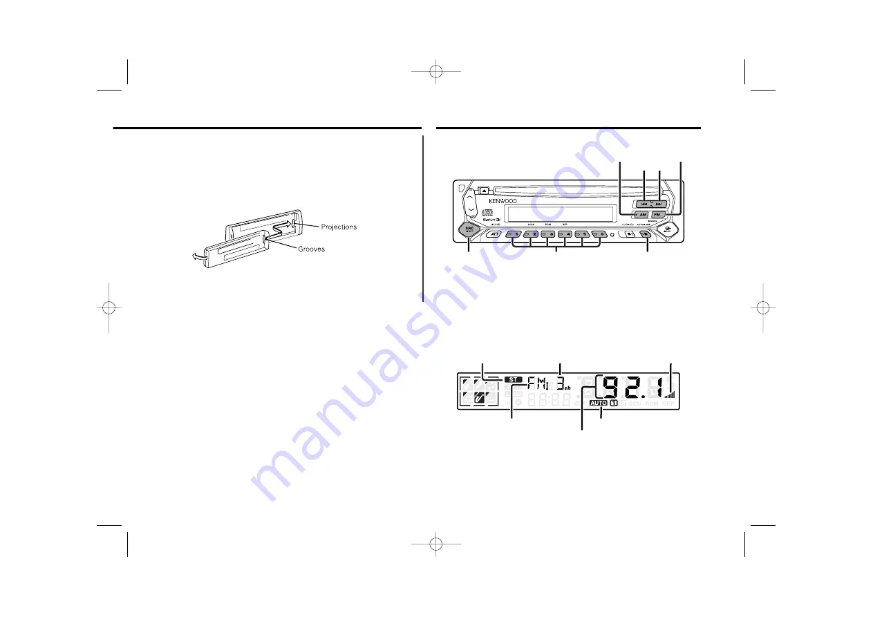 Kenwood KDC-2024S Instruction Manual Download Page 9