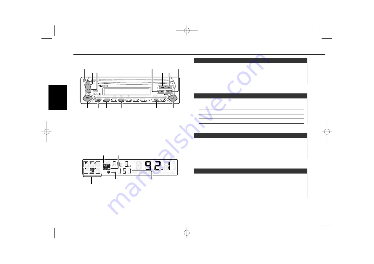 Kenwood KDC-2024S Скачать руководство пользователя страница 96