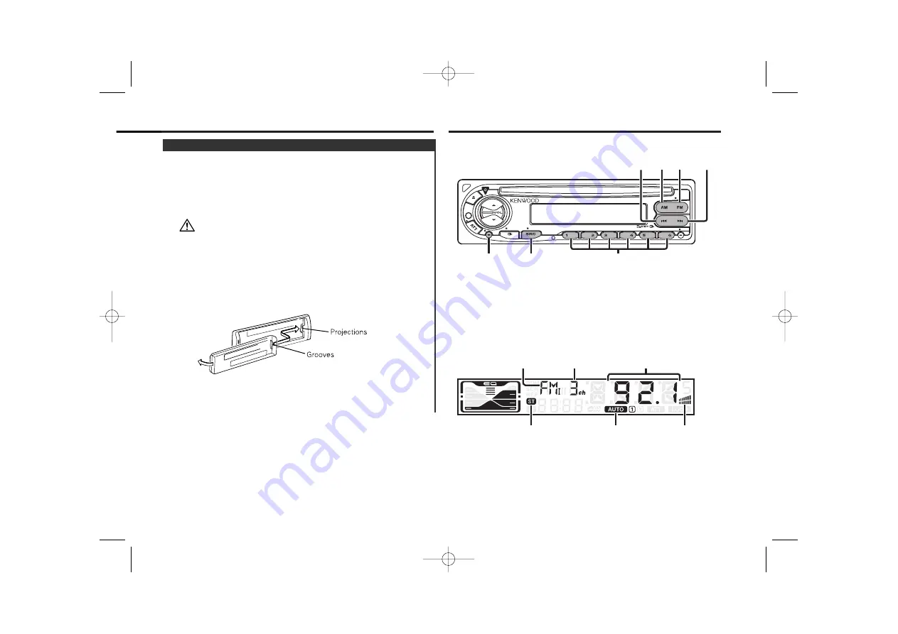 Kenwood KDC-2027SA Instruction Manual Download Page 9