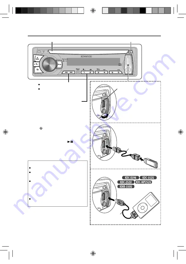 Kenwood KDC-202U Скачать руководство пользователя страница 10