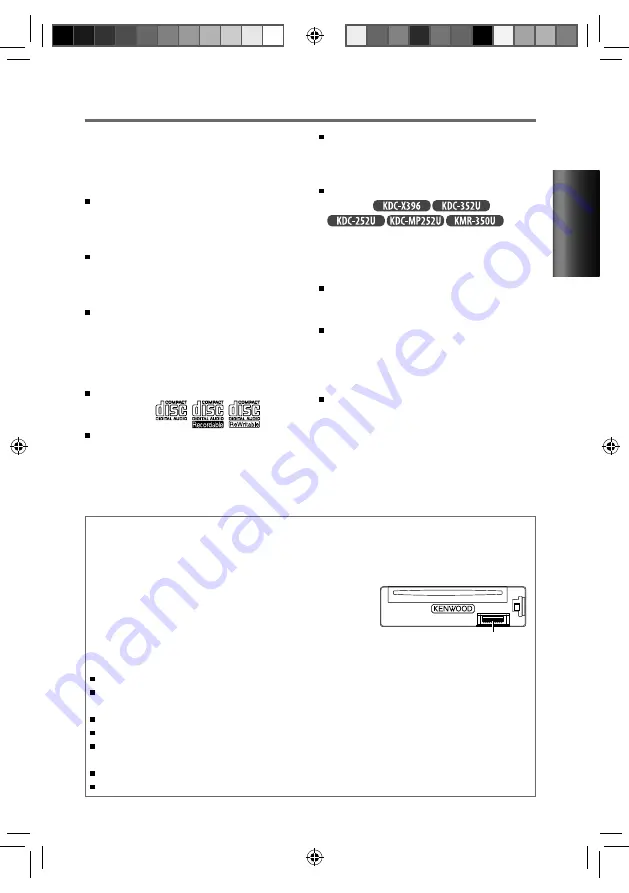 Kenwood KDC-202U Скачать руководство пользователя страница 23