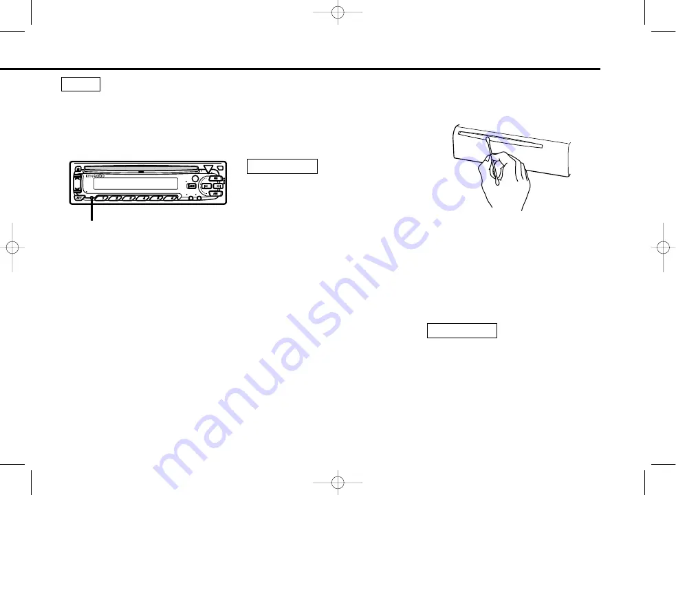 Kenwood KDC-215S Скачать руководство пользователя страница 5