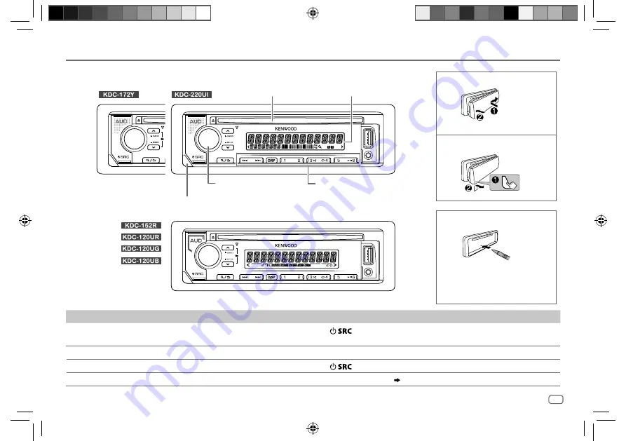 Kenwood KDC-220UI Скачать руководство пользователя страница 27