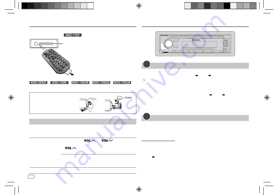 Kenwood KDC-220UI Instruction Manual Download Page 28