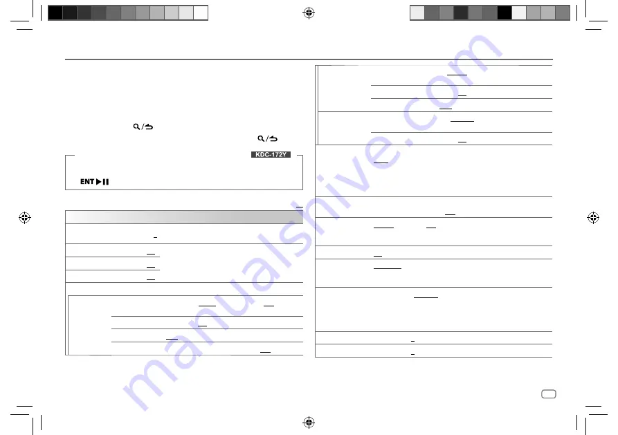 Kenwood KDC-220UI Instruction Manual Download Page 35