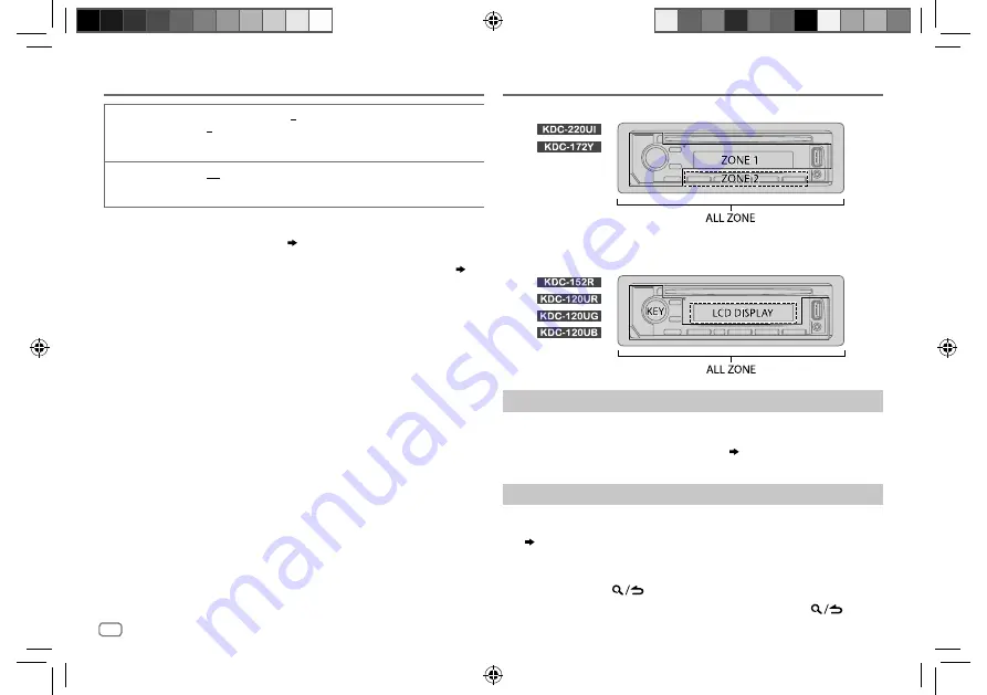 Kenwood KDC-220UI Instruction Manual Download Page 36