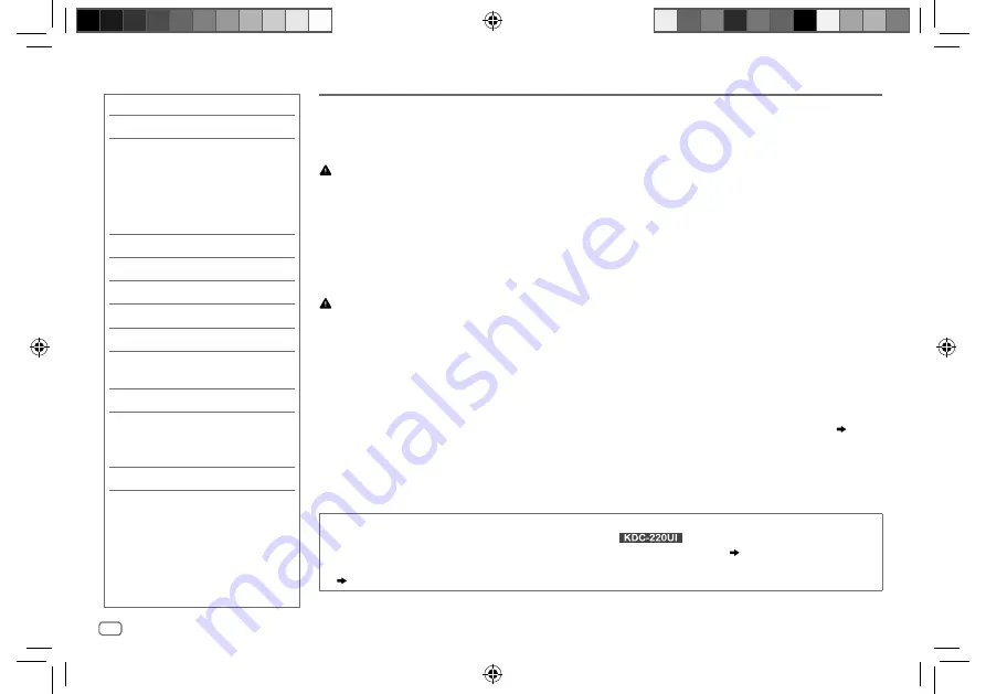 Kenwood KDC-220UI Instruction Manual Download Page 46