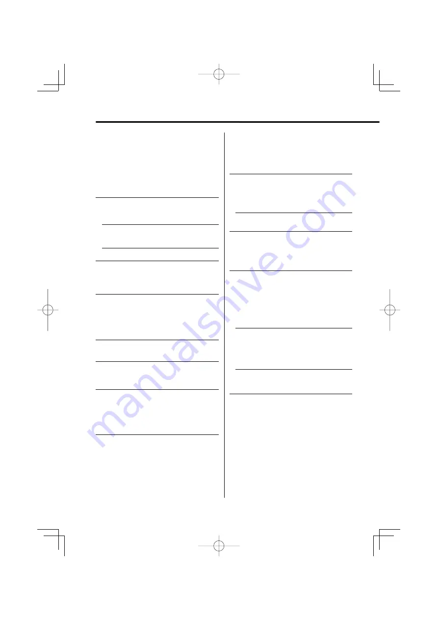 Kenwood KDC-228 Instruction Manual Download Page 62