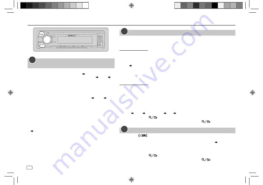 Kenwood KDC-300UVM Instruction Manual Download Page 24