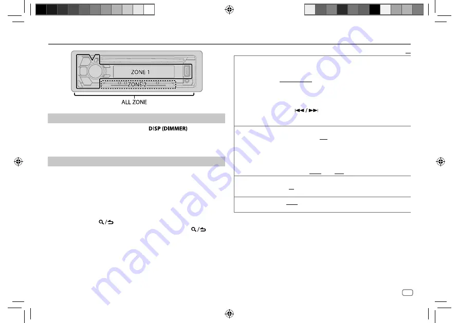 Kenwood KDC-300UVM Instruction Manual Download Page 33