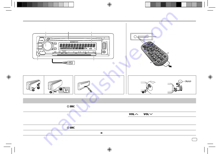 Kenwood KDC-300UVM Instruction Manual Download Page 43