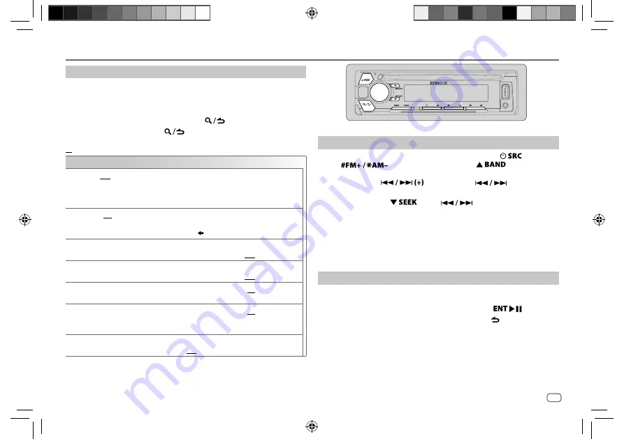 Kenwood KDC-300UVM Instruction Manual Download Page 99