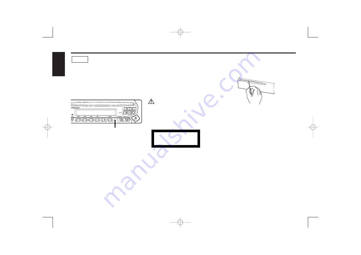 Kenwood KDC-3020R Instruction Manual Download Page 4