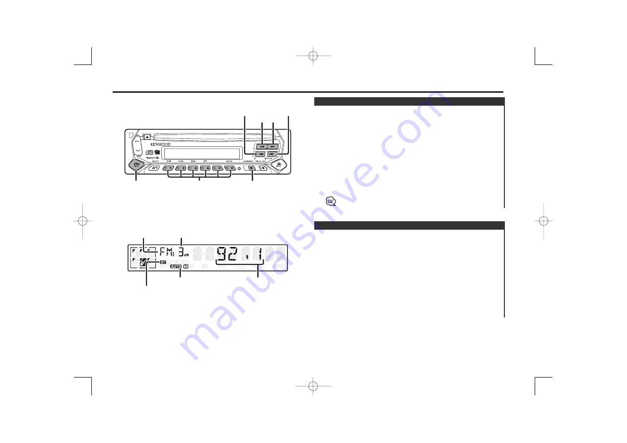 Kenwood KDC-3020R Скачать руководство пользователя страница 9