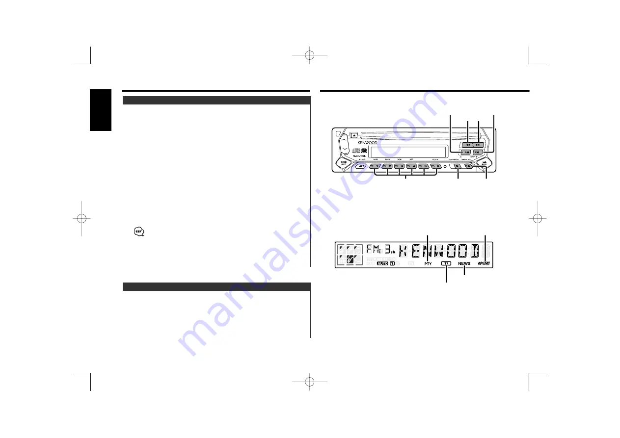 Kenwood KDC-3020R Instruction Manual Download Page 10