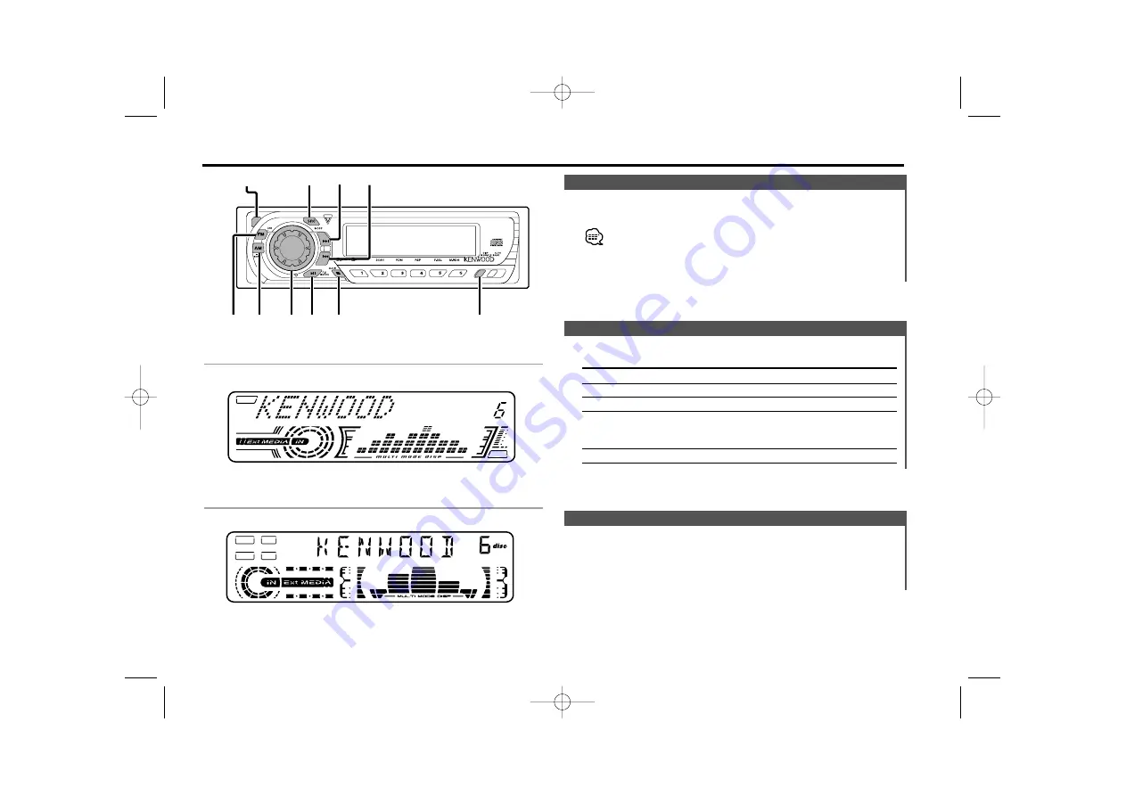 Kenwood KDC-3022 Instruction Manual Download Page 9