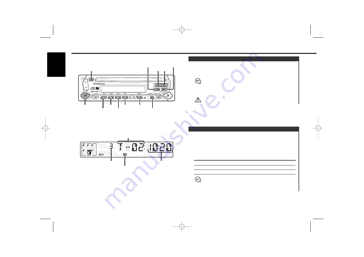 Kenwood KDC-3024 Instruction Manual Download Page 14