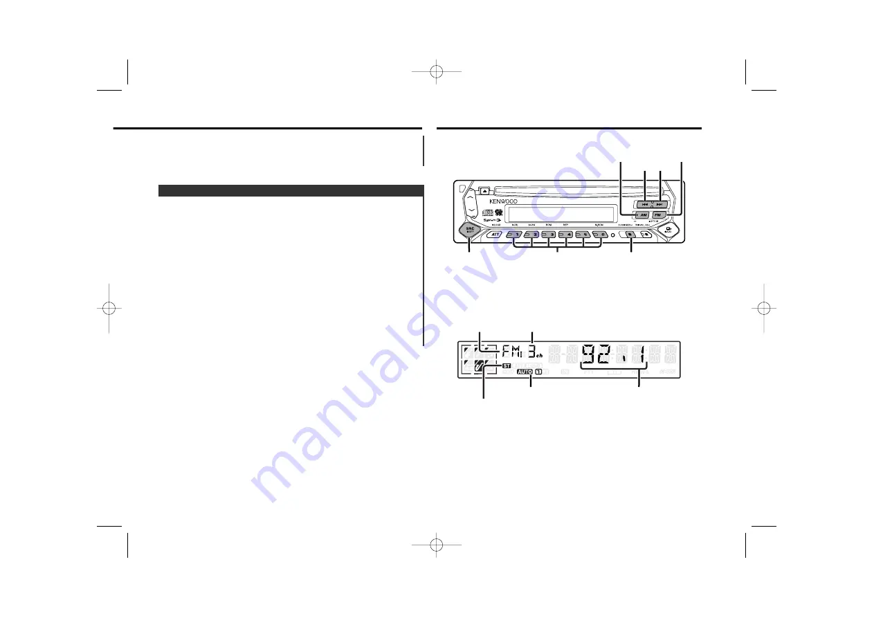 Kenwood KDC-3024 Instruction Manual Download Page 37