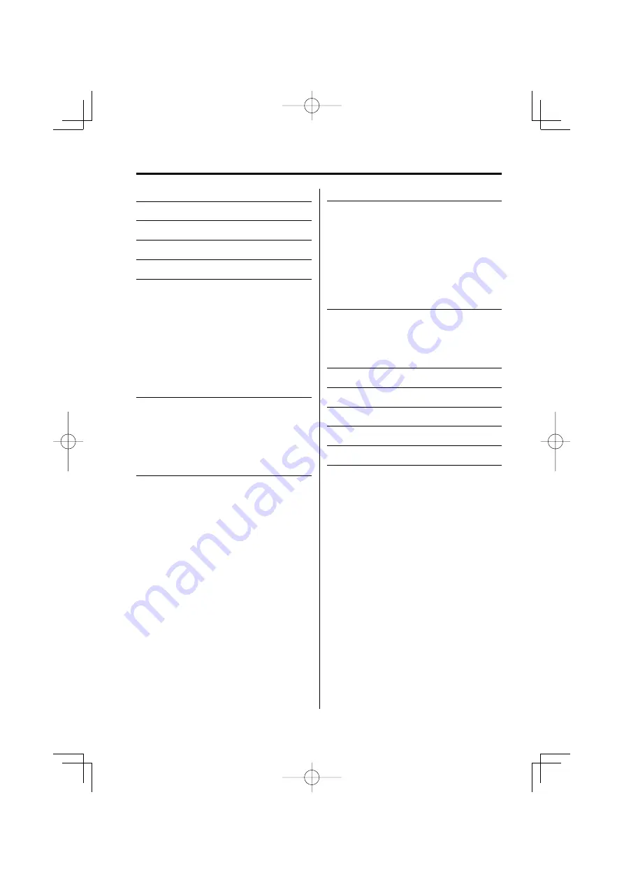 Kenwood KDC-3025 Instruction Manual Download Page 2