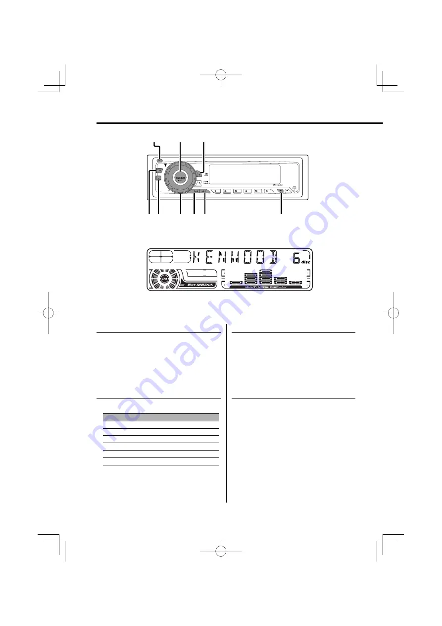 Kenwood KDC-3025 Скачать руководство пользователя страница 8