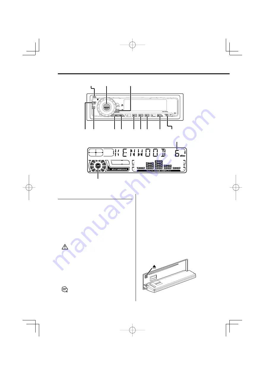 Kenwood KDC-3025 Instruction Manual Download Page 42