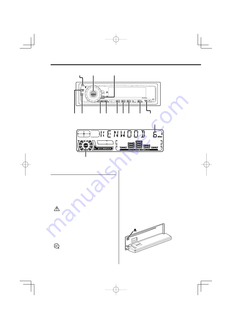 Kenwood KDC-3025 Instruction Manual Download Page 70