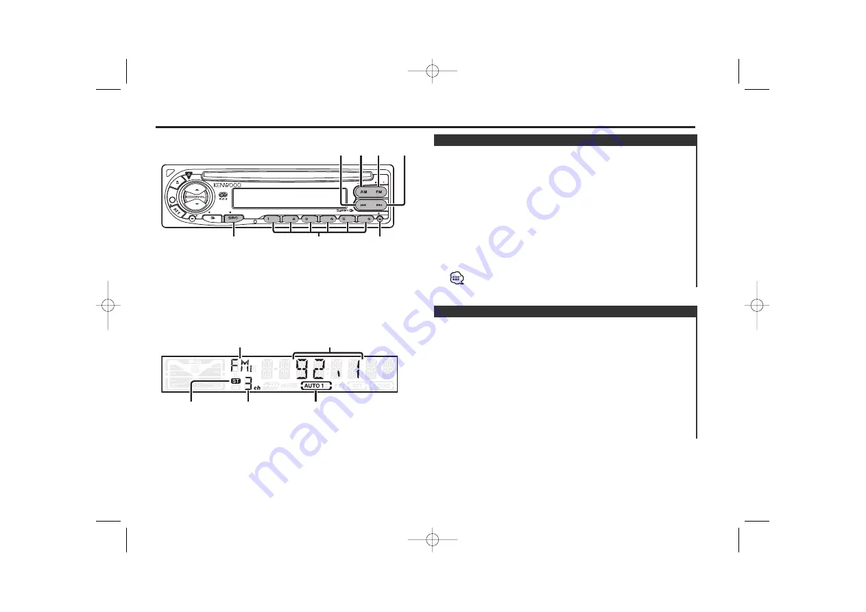 Kenwood KDC-3026R Instruction Manual Download Page 9