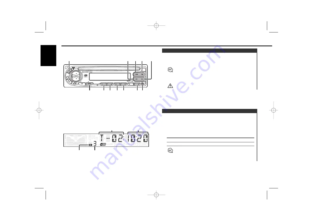 Kenwood KDC-3027A Instruction Manual Download Page 14