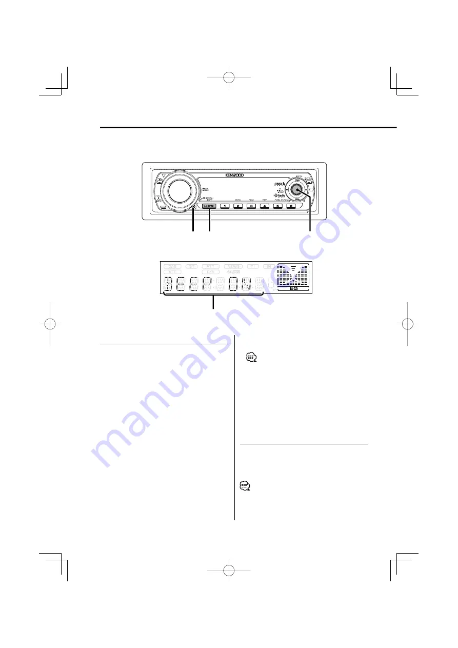 Kenwood KDC-3028 Скачать руководство пользователя страница 20