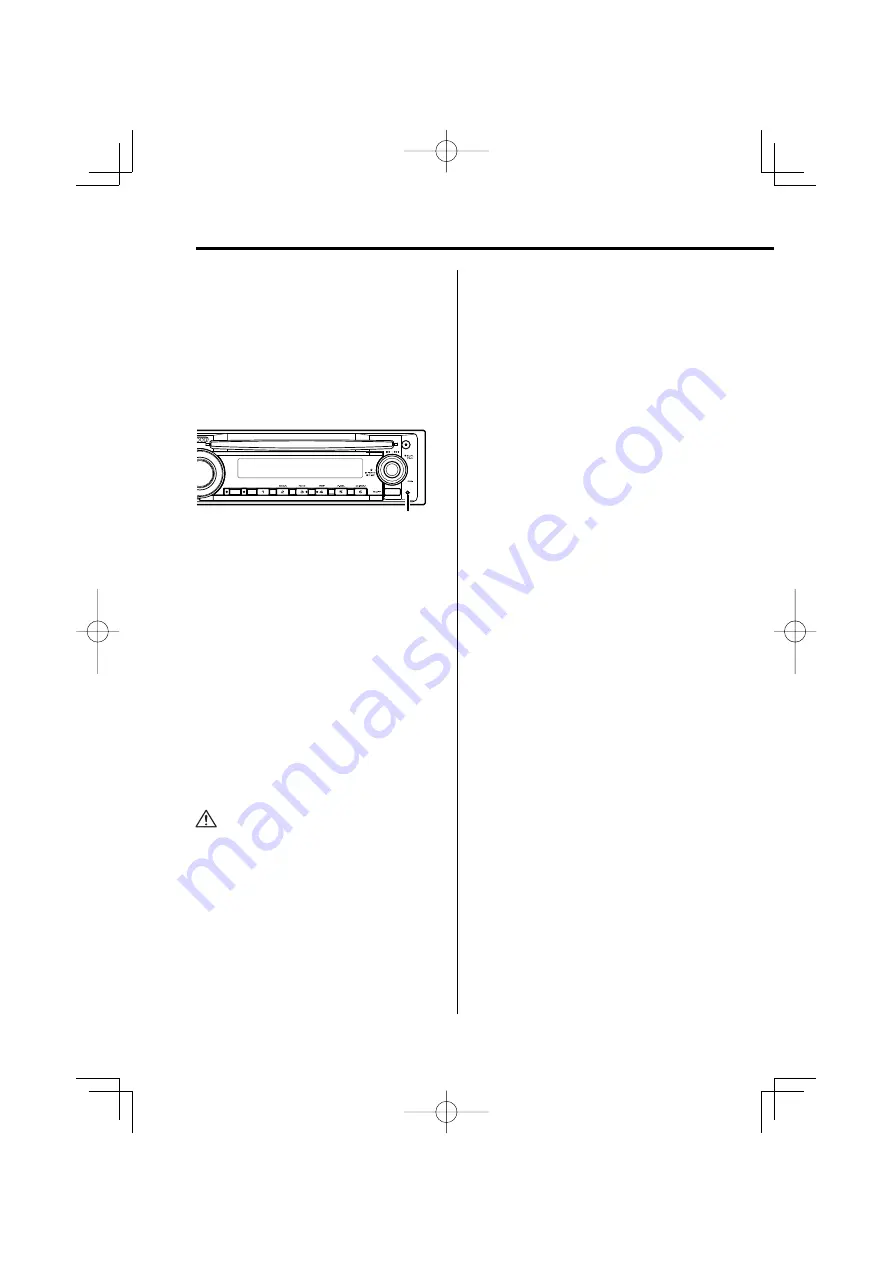 Kenwood KDC-3034A Скачать руководство пользователя страница 4