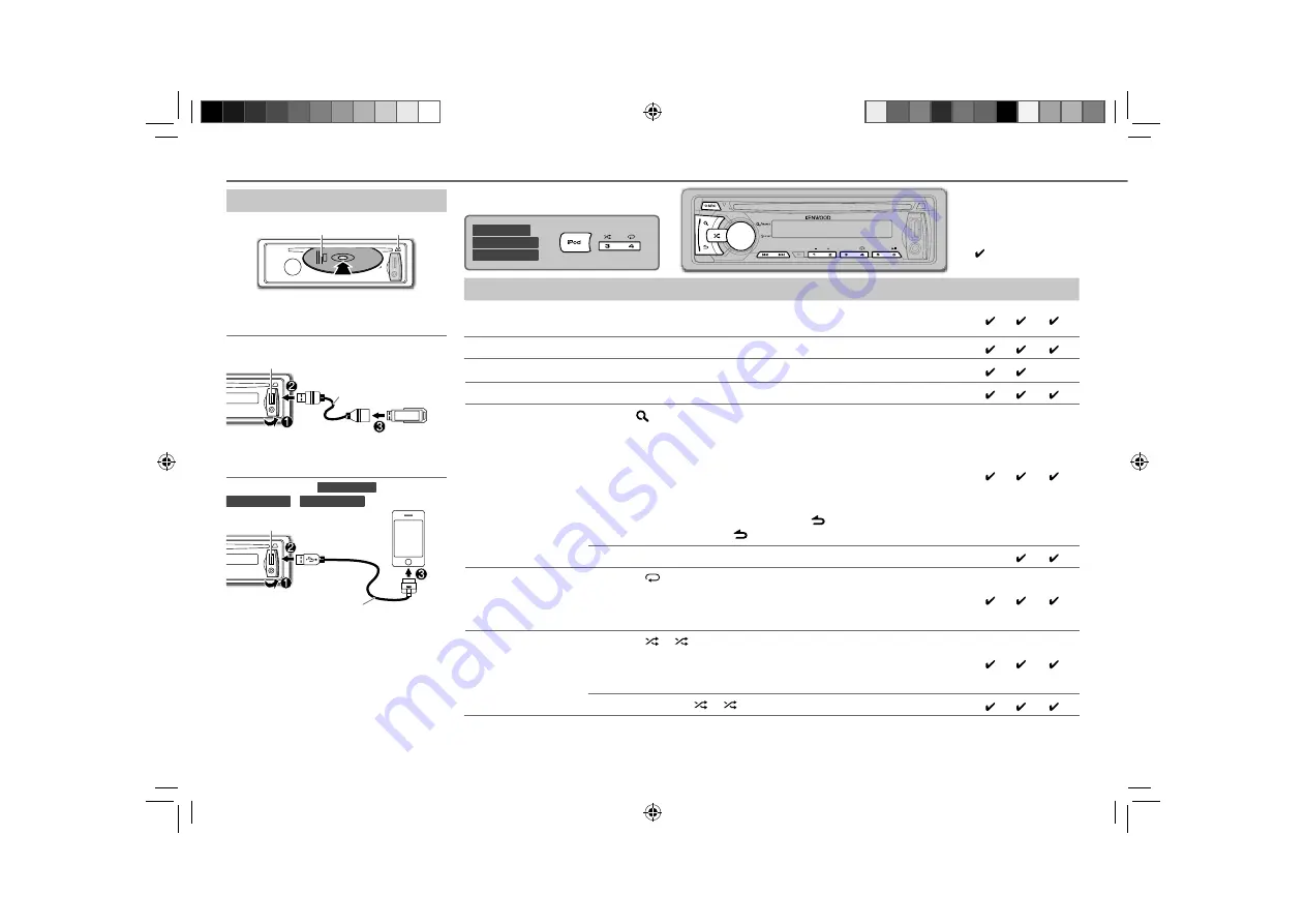 Kenwood KDC-3057UG Instruction Manual Download Page 8