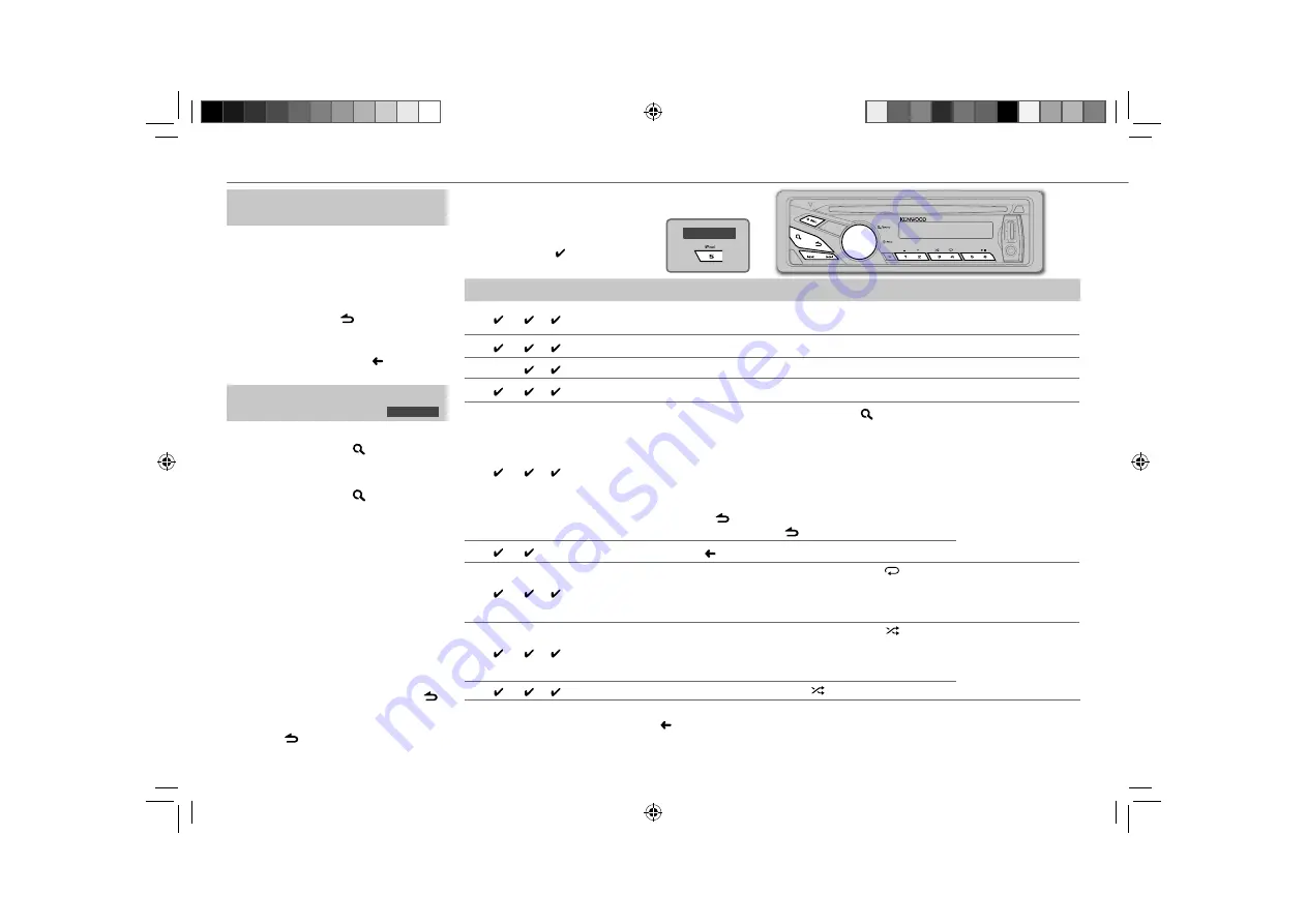 Kenwood KDC-3157UAM Instruction Manual Download Page 22