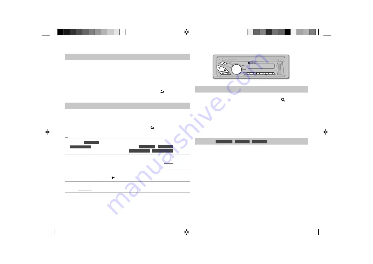 Kenwood KDC-3157UAM Instruction Manual Download Page 24