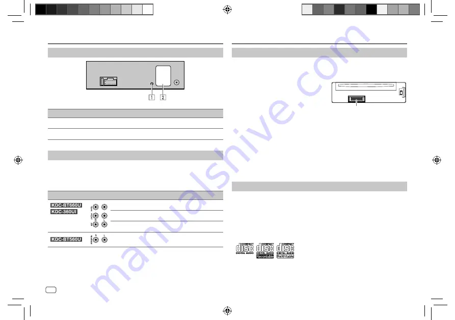 Kenwood KDC-360UI Instruction Manual Download Page 30