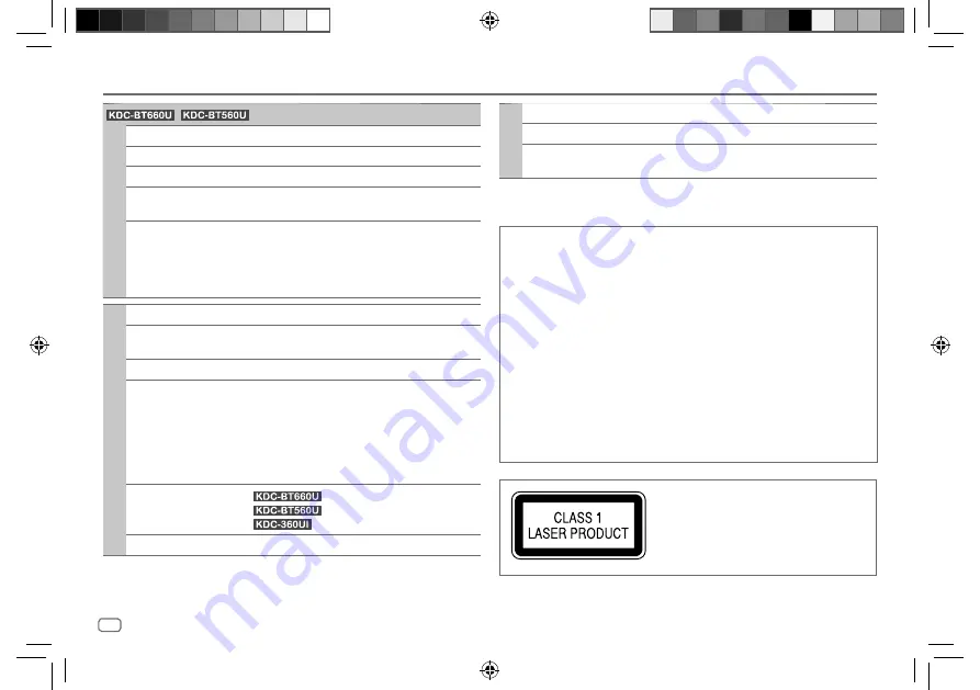 Kenwood KDC-360UI Instruction Manual Download Page 36