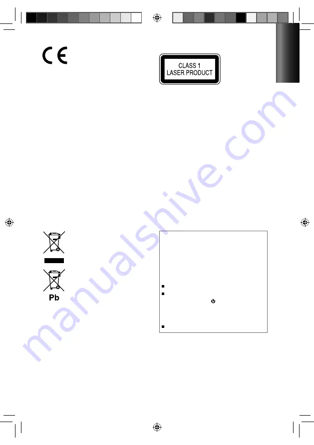 Kenwood KDC-4051U Скачать руководство пользователя страница 3