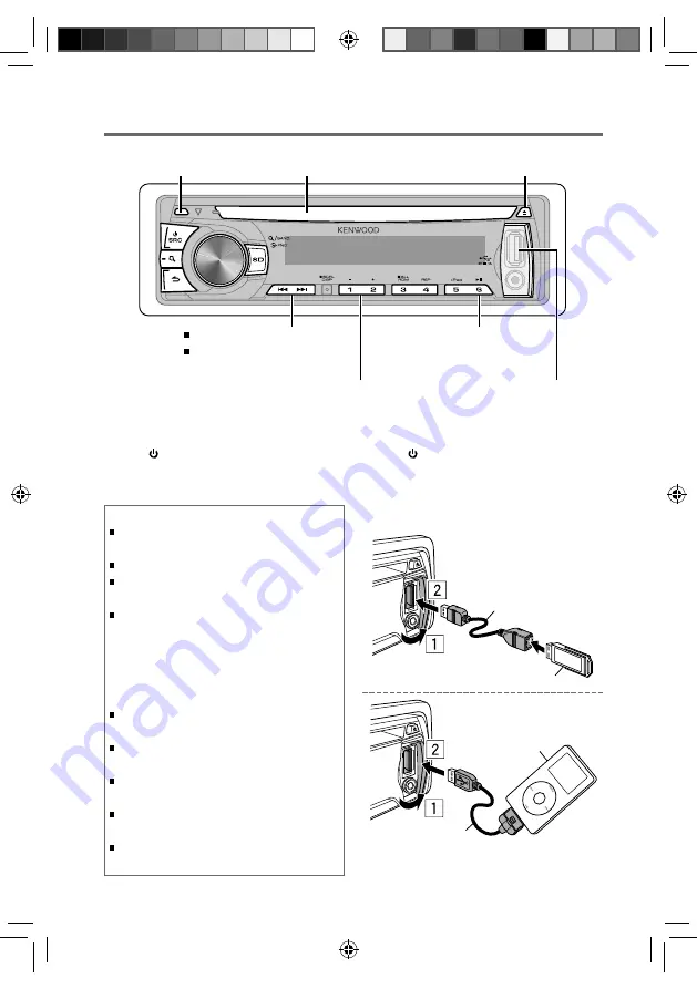 Kenwood KDC-4654SD Instruction Manual Download Page 10