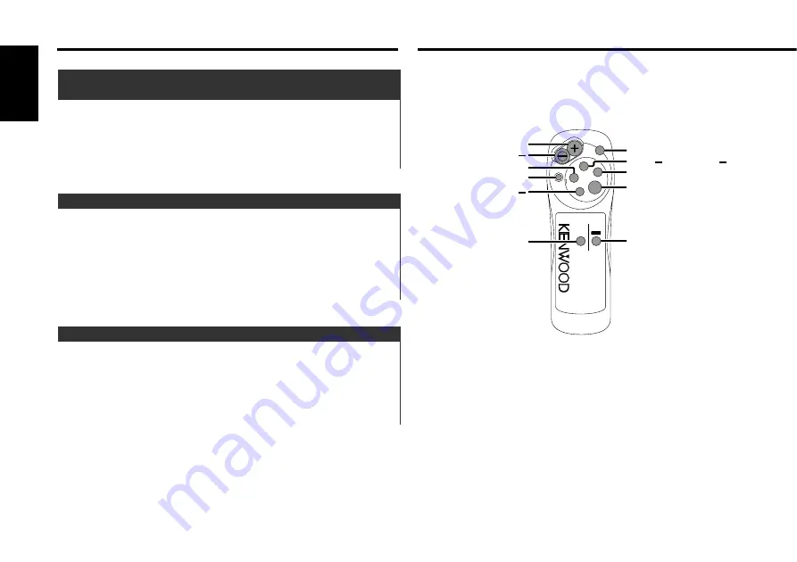 Kenwood KDC-5018 Instruction Manual Download Page 34