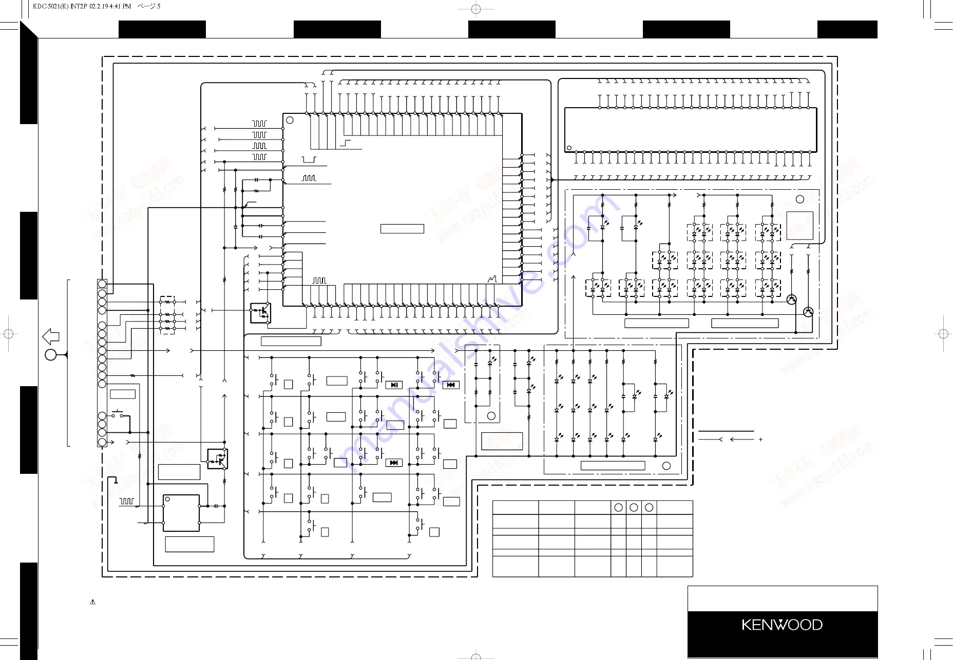 Kenwood KDC-5021 Service Manual Download Page 13