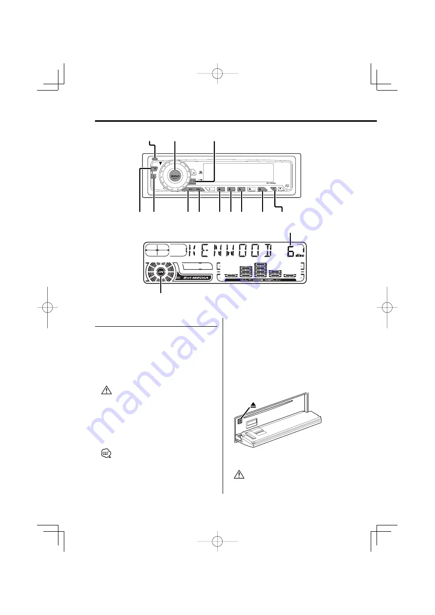 Kenwood KDC-5026 Instruction Manual Download Page 14